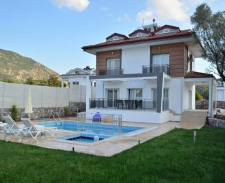 Fethiye Kiralık Villa - LİLYA HİSAR - Havuzu Korunaklı Muhafazakar kiralık villa